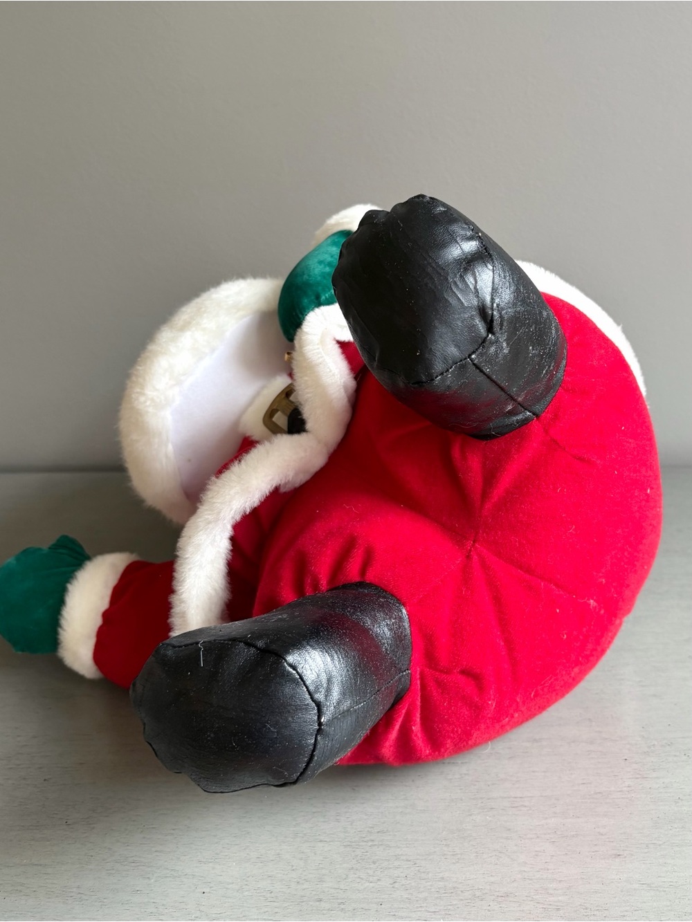 VTG Santa Claus Plush 14" International Silver Co Stuffed Animal Decor Holiday - Picture 8 of 12